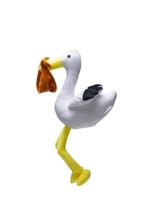 Beeztees Puppy Knuffel Ooievaar Bibi 40 cm Hoge Kwaliteit